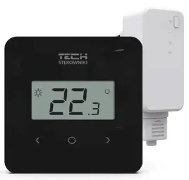 tech-t-2-2-regulator-sterownik-bezprzewodowy-czarny