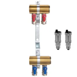 rozdzielacz-2-zaworki-1-2x16-pex-odpowietrznik-automatyczny-diamond