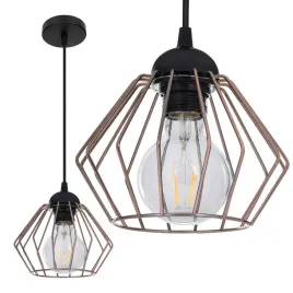 lampa-wiszaca-led-zyrandol-brylant-druciana-miedziana-do-salonu