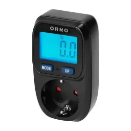 czarny-watomierz-z-wyswietlaczem-uziemienie-schuko-lcd-orno-or-wat-419-gs