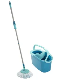 2x-mop-obrotowy-i-wiadro-6l-zestaw-leifheit-clean-twist-regulowana-dlugosc