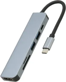 stacja-dokujaca-6-w-1-12w-1-typu-c-usb-hdmi-4k-pd-sd-tf-wyjscie-hd-4k