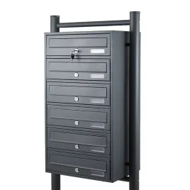 lokatorska-skrzynka-na-listy-6-wrzutow-zewnetrzna-na-stojaku