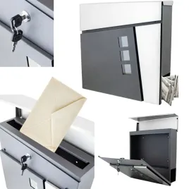 skrzynka-pocztowa-na-listy-nascienna-wiszaca-z-gazetnikiem