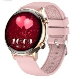 smartwatch-intelignety-zegarek-z-rozowym-paskiem-zlota-obarmowka