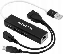adapter-lan-ethernet-z-3-portami-usb-do-transmisji-strumieniowej-tv