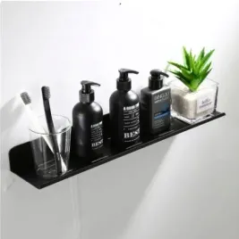 2x-czarna-aluminiowa-polka-lazienkowa-pod-prysznic-40cm-x-11cm