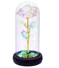 swiecaca-lampka-nocna-wieczna-roza-w-szkle-kolorowa-20cm