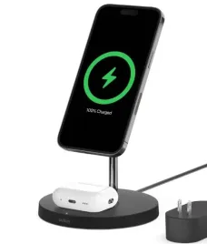 bezprzewodowa-ladowarka-2-w-1-magnetyczna-indukcyjna-czarna