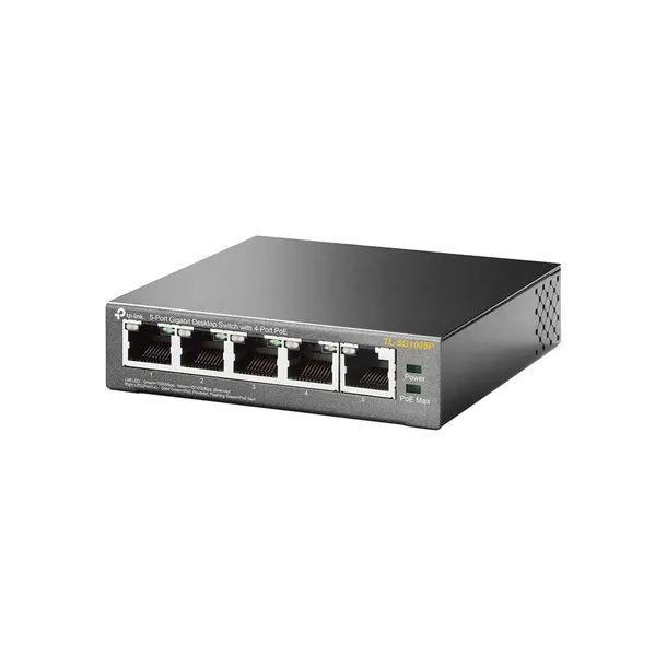 switch-tp-link-tl-sg1005p-stan-nowy-liczba-portow-5