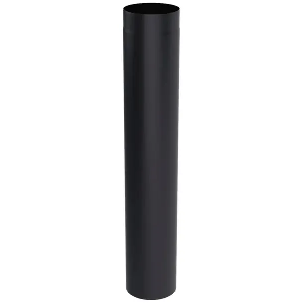 RURA SPALINOWA ŻAROODPORNA Fi 120, dł.100cm blacha 2mm KOMINOWA DO PIECA
