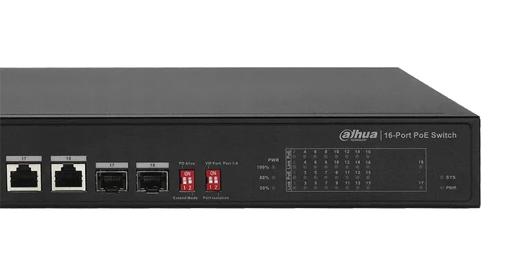 switch-dahua-pfs3218-16et-135-stan-nowy-liczba-portow-16