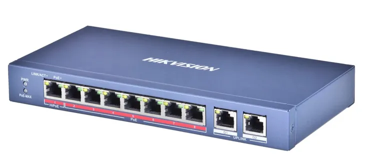 switch-poe-ds-3e0310hp-e-8-portowy-hikvision-stan-nowy