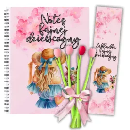 zestaw-notes-dlugopisy-tulipan-zakladka-do-ksiazki-prezent-na-dzien-kobiet