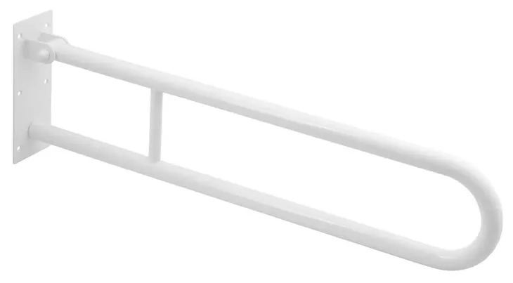 Uchwyt uchylny dla niepełnosprawnych 600x100x250mm , biały