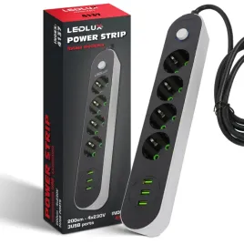 przedluzacz-listwa-zasilajaca-4-gniazda-230v-2m-3x-usb-uziemienie