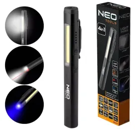 lampa-inspekcyjna-led-latarka-warsztatowa-450lm-uv-laser-4w1-neo