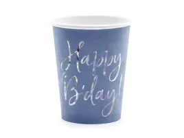 kubeczki-papierowe-happy-bday-granat-220-ml-6-szt