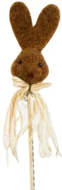 zajaczek-brazowy-na-piku-z-kokarda-z-rafii-zajac-8-cm-wielkanoc-krolik-21cm