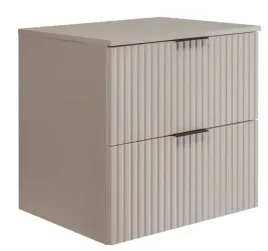 szafka-lazienkowa-pod-umywalke-wiszaca-60-kaszmirowa-ryflowane-fronty-blat