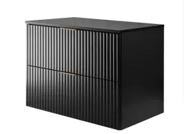 szafka-lazienkowa-wiszaca-pod-umywalke-80-czarna-modne-ryfle-front-blat