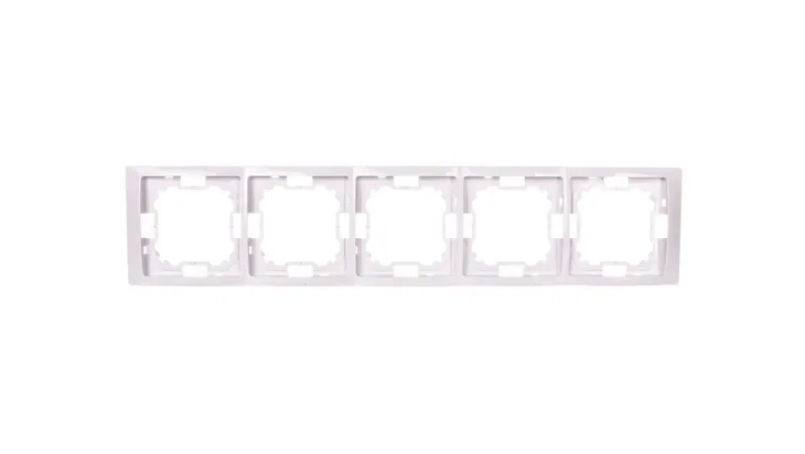 simon-basic-ramka-5-krotna-bmrc5-11-bialy-kod-producenta-bmrc5-11