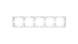 simon-basic-ramka-5-krotna-bmrc5-11-bialy-kod-producenta-bmrc5-11