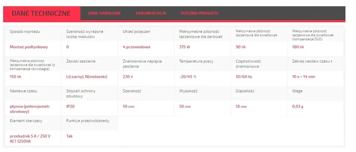 zamel-automat-schodowy-asp-02-stan-nowy-stopien-ochrony-ip-ip20