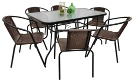 zestaw-mebli-ogrodowych-na-balkon-stol-140x80-6x-krzesla-loretto-braz-mix
