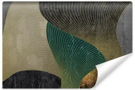 fototapeta-scienna-abstrakcja-mozaika-wzor-geometryczny-zloto-450x300