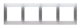 simon-54-premium-ramka-poczworna-dr4-43-srebny-mat