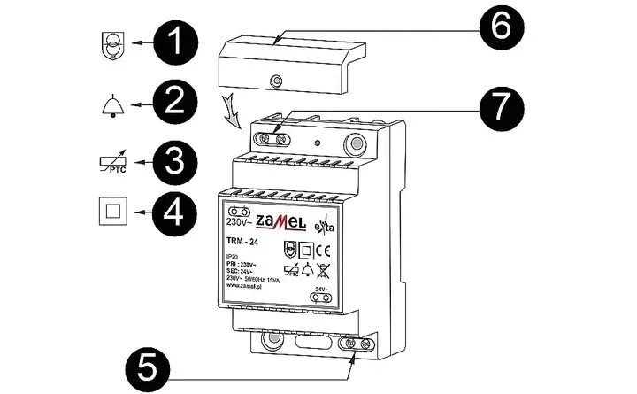 zamel-transformator-230-24v-15va-trm-24-stan-nowy