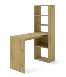 biurko-harmony-120-cm-komputerowe-z-regalem-polkami-dab-artisan