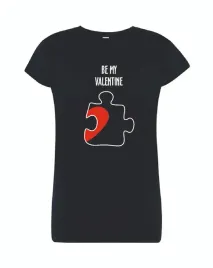 t-shirt-damski-granatowy-be-my-valentine-roz-xxl