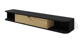 szafka-rtv-wiszaca-icarus-156-cm-pod-telewizor-czarny-mat-dab-artisan
