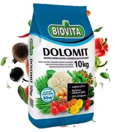 Zdjęcie produktu Dolomit Nawóz SYPKI Wapno nawozowe + Magnez 10 kg Wydajny