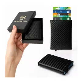 portfel-miniwallet-black-carbon-przycisk-na-karty-prezent-na-swieta