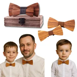 mucha-drewniana-dla-ojca-i-syna-zestaw-prezent-elegancki-modny-dodatek-styl