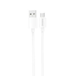 kabel-dudao-l4st-usb-a-usb-c-2a-1m-bialy