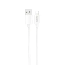 kabel-dudao-l4sl-usb-a-lightning-2a-1m-bialy