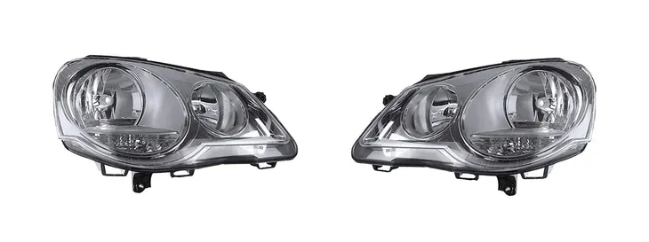REFLEKTOR LAMPA PRZÓD VW POLO 2005-2009 KOMPLET