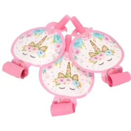 gwizdki-trabki-urodzinowe-jednorozec-spiacy-6szt