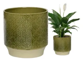 oslonka-ceramiczna-zielona-stylowa-13x13cm-wytrzymala