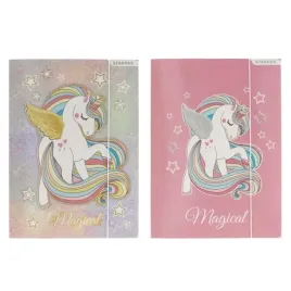 teczka-z-gumka-a4-do-szkoly-unicorn-jednorozec