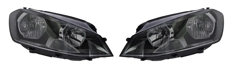 REFLEKTOR LAMPA PRZÓD VW GOLF VII 12- DRL KOMPLET