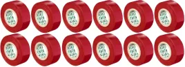 boll-tasma-izolacyjna-pcv-19mm-10m-czerwona-mocna-12-sztuk