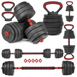 hantle-regulowane-2x20kg-sztanga-kettlebell-zestaw-hantli-6w1-gryfy-uchwyty