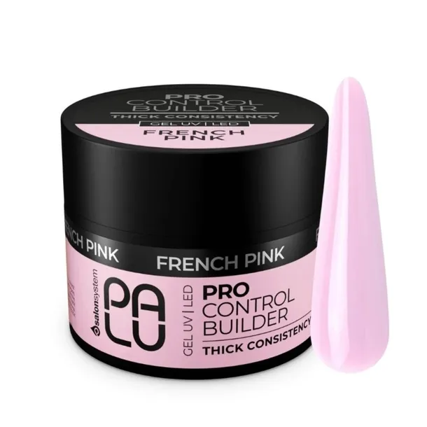 PALU żel budujący do paznokci PRO CONTROL BUILDER GEL FRENCH PINK 45g