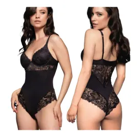 body-damskie-czarne-seksowne-koronkowe-recykling-modelujace-lormar-80c