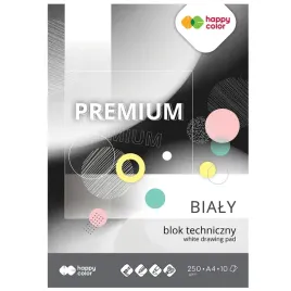 happy-color-premium-bialy-blok-techniczny-a4-250g-szkolny-gladki-10-kartek